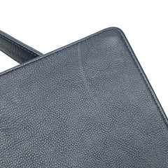 シャネル ボーイシャネル ワイルドステッチ チェーン ショルダーバッグ ネイビー カーフスキン レディース CHANEL 【中古】