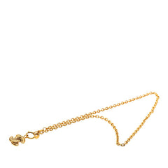 シャネル ココマーク マトラッセ ネックレス ゴールド メッキ レディース CHANEL 【中古】