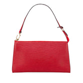 ルイ ヴィトン エピ ポシェット アクセソワール アクセサリーポーチ ハンドバッグ M52947 カスティリアンレッド レザー レディース LOUIS VUITTON 【中古】