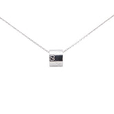 グッチ アイコン ネックレス K18WG ホワイトゴールド レディース GUCCI 【中古】