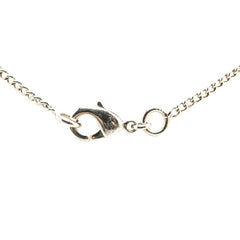 シャネル ココマーク ネックレス シルバー メタル ラインストーン レディース CHANEL 【中古】