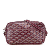 ゴヤール カップヴェールPM ショルダーバッグ ワインレッド ボルドー PVC レザー レディース GOYARD 【中古】