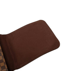 ルイ ヴィトン ダミエ ブルックリンPM 斜め掛け ショルダーバッグ N51210 ブラウン PVC レザー レディース LOUIS VUITTON 【中古】