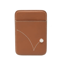 エルメス エマン ルボン マグセーフ対応 カードケース W刻印 ブラウン ヴォースイフト レディース HERMES 中古
