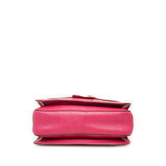 ミュウミュウ ハンドバッグ ショルダーバッグ 2WAY ピンク レザー レディース MIUMIU 中古