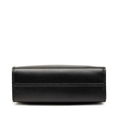 プラダ トライアングルロゴ ミニハンドバッグ ショルダーバッグ 2WAY 1BA333 ブラック レザー レディース PRADA 【中古】