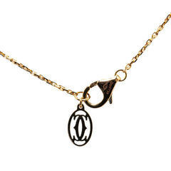 カルティエ ダムール (ディアマンレジェ) ネックレス K18PG ピンクゴールド レディース CARTIER 【中古】
