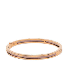 ブルガリ B-zero1 ビーゼロワン ブレスレット バングル サイズL K18PG ピンクゴールド 750 メタル レディース BVLGARI 【中古】