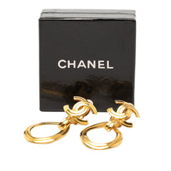 シャネル ココマーク ヴィンテージ イヤリング ゴールド メッキ レディース CHANEL 【中古】