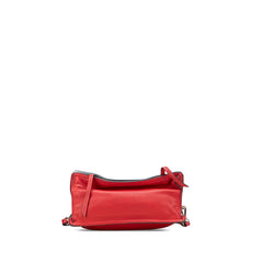 プラダ エティケットバッグ ワンショルダーバッグ 1BD085 レッド レザー レディース PRADA 【中古】