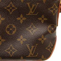 ルイ ヴィトン モノグラム トロター 斜め掛け ショルダーバッグ M51240 ブラウン PVC レザー レディース LOUIS VUITTON 【中古】