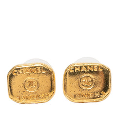 シャネル ココマーク スタッドピアス 99A ヴィンテージ ゴールド メッキ レディース CHANEL 【中古】