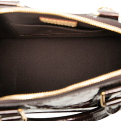 ルイ ヴィトン モノグラム ヴェルニ アルマBB アマラントレイユール ハンドバッグ ショルダーバッグ 2WAY M91700 ワインレッド パテントレザー レディース LOUIS VUITTON 【中古】