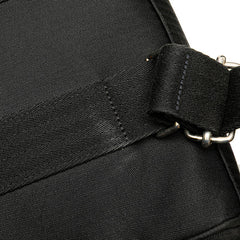 エルメス アカプルコ サックアド リュック バックパック ブラック トワルシェブロン メンズ HERMES 【中古】