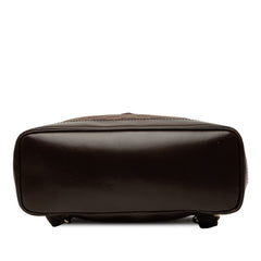ルイ ヴィトン ダミエ ソーホー リュック バックパック N51132 ブラウン PVC レザー レディース LOUIS VUITTON 中古
