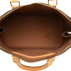 ルイ ヴィトン モノグラム アルマPM 旧型 ハンドバッグ ショルダーバッグ2WAY M51130 ブラウン PVC レザー レディース LOUIS VUITTON 中古