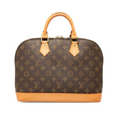 ルイ ヴィトン モノグラム アルマPM ハンドバッグ M53151 ブラウン PVC レザー レディース LOUIS VUITTON 【中古】