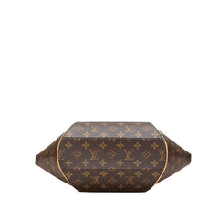 ルイ ヴィトン モノグラム エリプスMM ハンドバッグ M51126 ブラウン PVC レザー レディース LOUIS VUITTON 【中古】