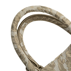 ヴェルサーチェ バロッコ アテナ ミニ トートバッグ ショルダーバッグ 2WAY ベージュ キャンバス レディース VERSACE 【中古】