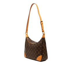 ルイ ヴィトン モノグラム ブローニュ30 ショルダーバッグ M51265 ブラウン PVC レザー レディース LOUIS VUITTON 【中古】
