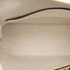 グッチ × アディダス ホースビット 1955 ハンドバッグ ショルダーバッグ 2WAY 677212 ホワイト ブラック レザー レディース GUCCI 【中古】