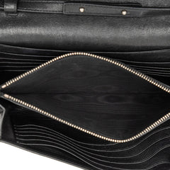 サンローラン スタースタッズ チェーン ショルダーバッグ ウォレット 382728 ブラック レザー レディース SAINT LAURENT 【中古】