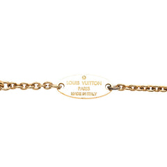 ルイ ヴィトン エセンシャルV ネックレス M61083 ゴールド メッキ レディース LOUIS VUITTON 【中古】