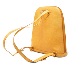 ルイ ヴィトン エピ ゴブラン リュック バックパック M52299 タッシリイエロー レザー レディース LOUIS VUITTON 【中古】