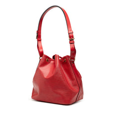 ルイ ヴィトン エピ プチノエ ワンショルダーバッグ M59017 カスティリアンレッド レザー レディース LOUIS VUITTON 【中古】