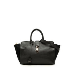 サンローラン ダウンタウン カバス ハンドバッグ ショルダーバッグ 2WAY 436832 ブラック レザー スウェード レディース SAINT LAURENT 中古