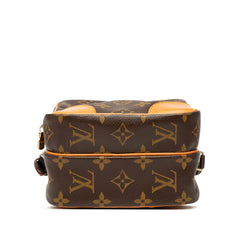 ルイ ヴィトン モノグラム アマゾン 斜め掛け ショルダーバッグ M45236 ブラウン PVC レザー レディース LOUIS VUITTON 【中古】