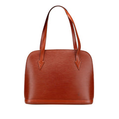 ルイ ヴィトン エピ リュサック ショルダーバッグ M52283 ケニアブラウン レザー レディース LOUIS VUITTON 【中古】