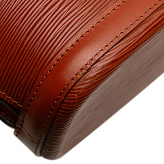 ルイ ヴィトン エピ リュサック ショルダーバッグ M52283 ケニアブラウン レザー レディース LOUIS VUITTON 【中古】