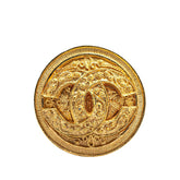 シャネル ヴィンテージ ココマーク ブローチ ゴールド メッキ レディース CHANEL 【中古】