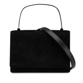 サルヴァトーレフェラガモ ハンドバッグ ショルダーバッグ 2WAY ブラック ヌバック レディース Salvatore Ferragamo 【中古】