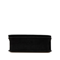 サルヴァトーレフェラガモ ハンドバッグ ショルダーバッグ 2WAY ブラック ヌバック レディース Salvatore Ferragamo 【中古】