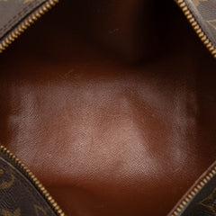 ルイ ヴィトン モノグラム パピヨン26 ハンドバッグ M51366 ブラウン PVC レザー レディース LOUIS VUITTON 【中古】