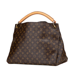 ルイ ヴィトン モノグラム アーツィーMM トートバッグ ショルダーバッグ M40249 ブラウン PVC レザー レディース LOUIS VUITTON 【中古】