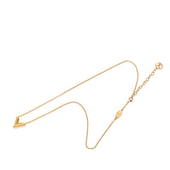 ルイ ヴィトン エセンシャルV ネックレス M61083 ゴールド メッキ レディース LOUIS VUITTON 【中古】