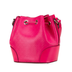グッチ ディアマンテ ショルダーバッグ 354229 ピンク レザー レディース GUCCI 【中古】