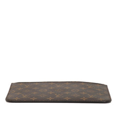 ルイ ヴィトン モノグラム ネヴァーフルMM 付属ポーチ ポーチ M50366 ブラウン ローズバレリーヌ PVC レディース LOUIS VUITTON 【中古】