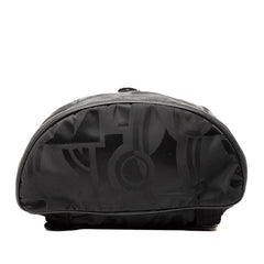 サルヴァトーレフェラガモ ガンチーニ リュック バックパック BV-21 6772 ブラック ナイロン レザー レディース Salvatore Ferragamo 【中古】
