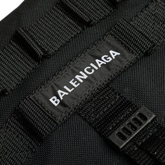 バレンシアガ Army メッセンジャーバッグ スモール メッセンジャーバッグ 656106 ブラック ナイロン メンズ BALENCIAGA 【中古】