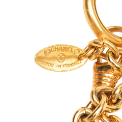 シャネル マトラッセ ココマーク ネックレス ゴールド メッキ レディース CHANEL 【中古】