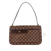 ルイ ヴィトン ダミエ オーバーニュ ショルダーバッグ N51129 ブラウン PVC レザー レディース LOUIS VUITTON 【中古】