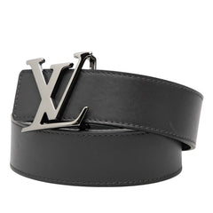 ルイ ヴィトン サンチュール LV ベルト 90/36 N1002 ブラック レザー メンズ LOUIS VUITTON 【中古】