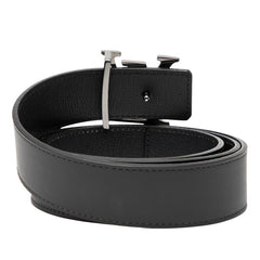 ルイ ヴィトン サンチュール LV ベルト 90/36 N1002 ブラック レザー メンズ LOUIS VUITTON 【中古】