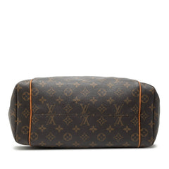 ルイ ヴィトン モノグラム トータリーMM トートバッグ ショルダーバッグ M56689 ブラウン PVC レザー レディース LOUIS VUITTON 【中古】