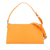 ルイ ヴィトン エピ ポシェット アクセソワール ショルダーバッグ ポーチ 2WAY M5294H マンダリン オレンジ レザー レディース LOUIS VUITTON 【中古】