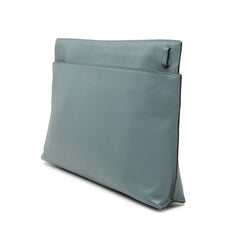 ロエベ アナグラム ショルダーバッグ ライトブルー レザー レディース LOEWE 【中古】